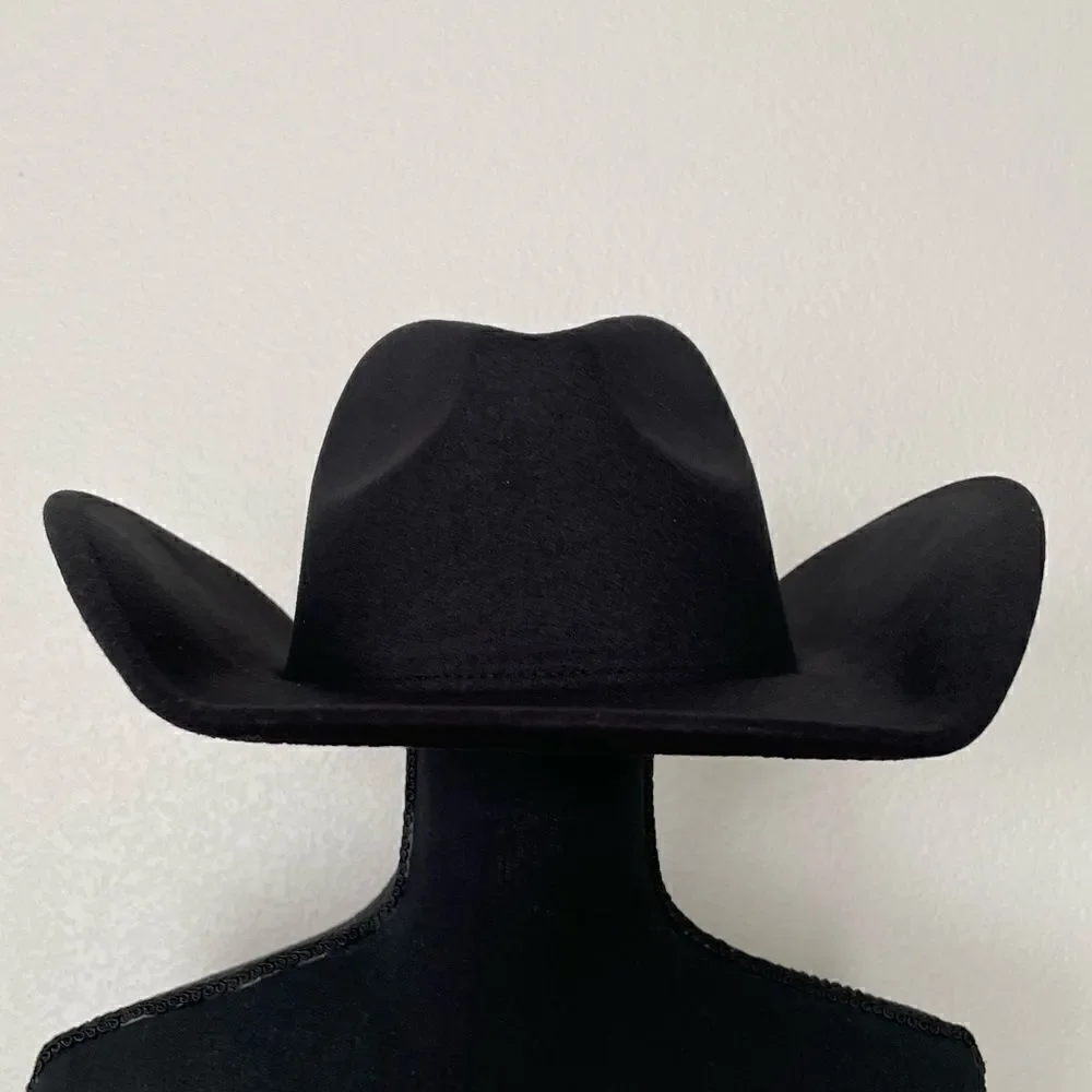 NWT Anthropologie Studded-Brim Rancher Hat